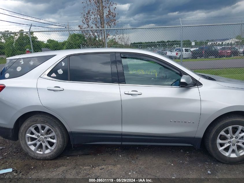 2020 Chevrolet Equinox Fwd Lt 1.5L Turbo VIN: 3GNAXKEV8LS738505 Lot: 39531119