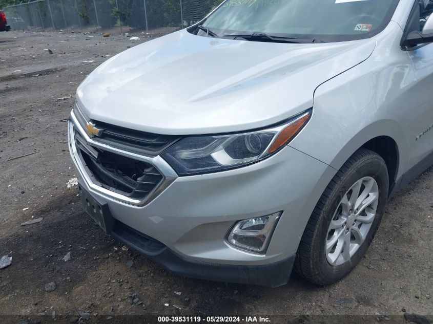 2020 Chevrolet Equinox Fwd Lt 1.5L Turbo VIN: 3GNAXKEV8LS738505 Lot: 39531119