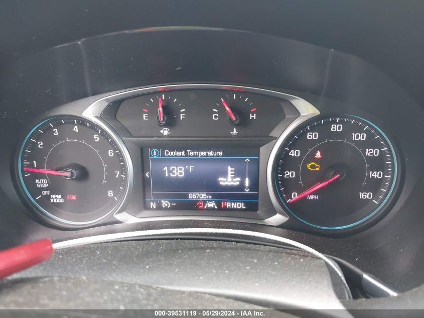 2020 Chevrolet Equinox Fwd Lt 1.5L Turbo VIN: 3GNAXKEV8LS738505 Lot: 39531119