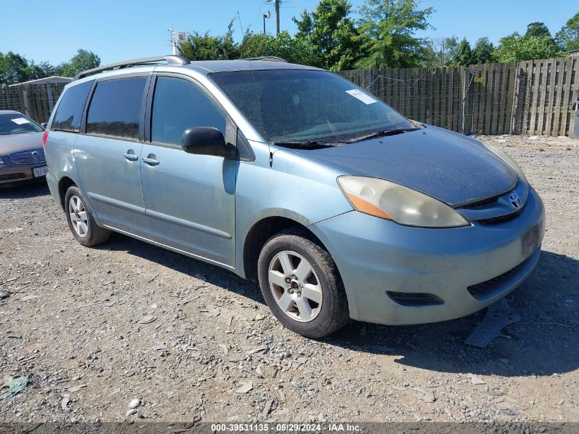 2006 Toyota Sienna Le VIN: 5TDZA23C16S450087 Lot: 39531135