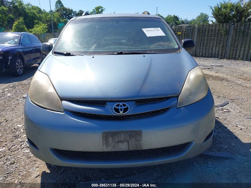 2006 Toyota Sienna Le VIN: 5TDZA23C16S450087 Lot: 39531135