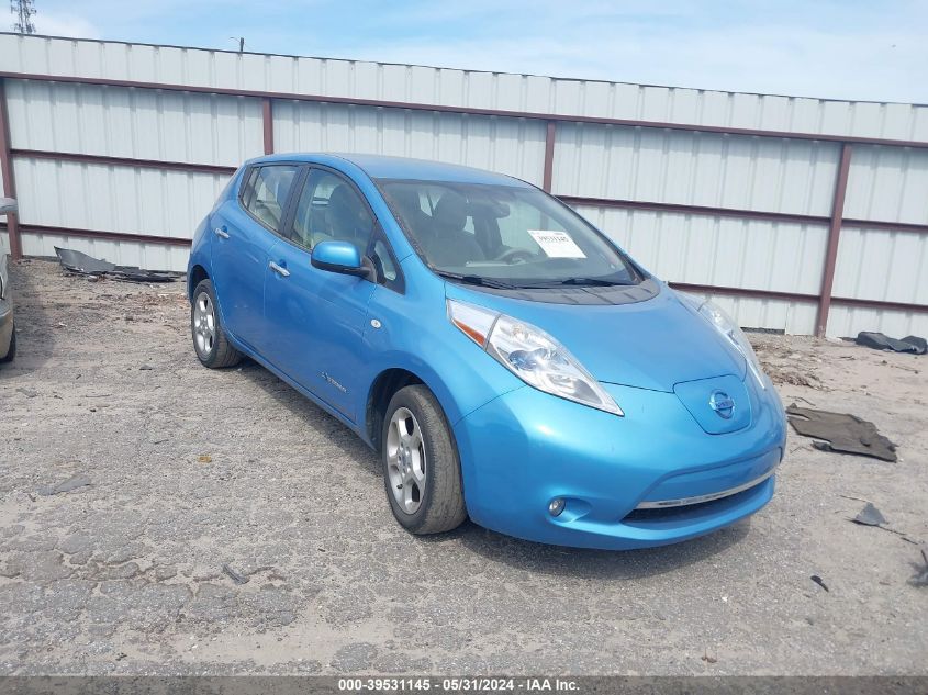 2012 Nissan Leaf Sv/Sl VIN: JN1AZ0CP2CT018737 Lot: 39531145