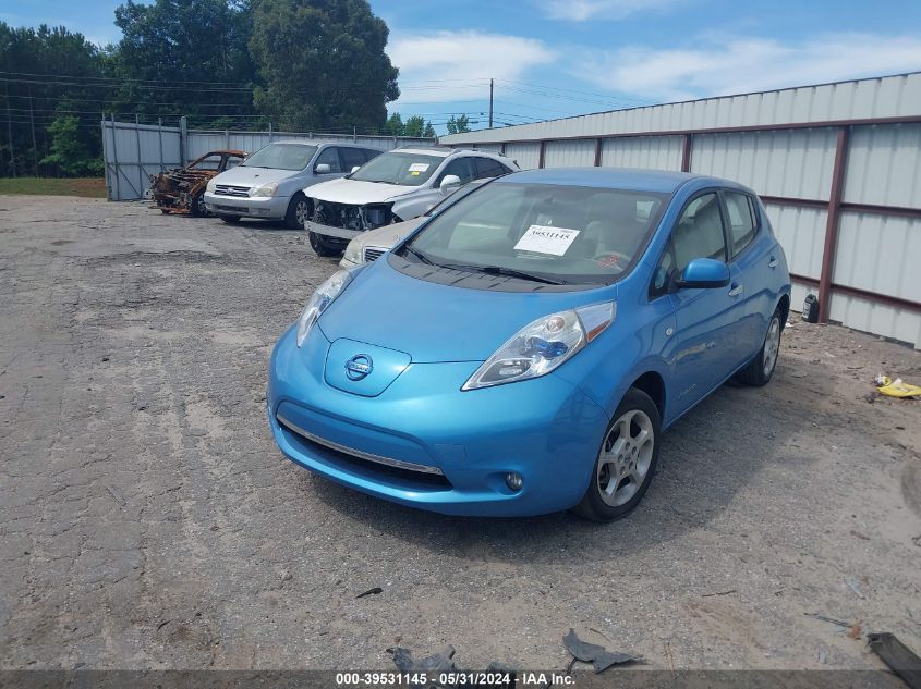 2012 Nissan Leaf Sv/Sl VIN: JN1AZ0CP2CT018737 Lot: 39531145