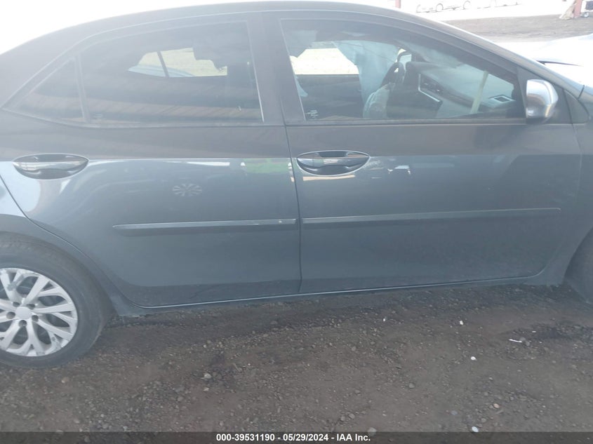 2017 Toyota Corolla Le VIN: 2T1BURHE5HC874766 Lot: 39531190