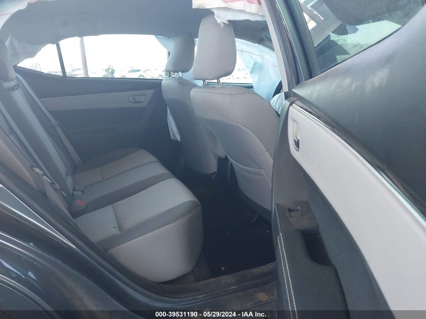 2017 Toyota Corolla Le VIN: 2T1BURHE5HC874766 Lot: 39531190