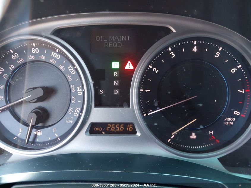 2006 Lexus Is 250 VIN: JTHBK262762006767 Lot: 39531205