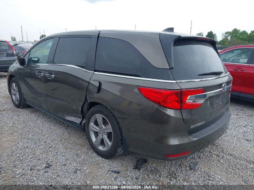 2019 Honda Odyssey Ex-L VIN: 5FNRL6H79KB119270 Lot: 39531206