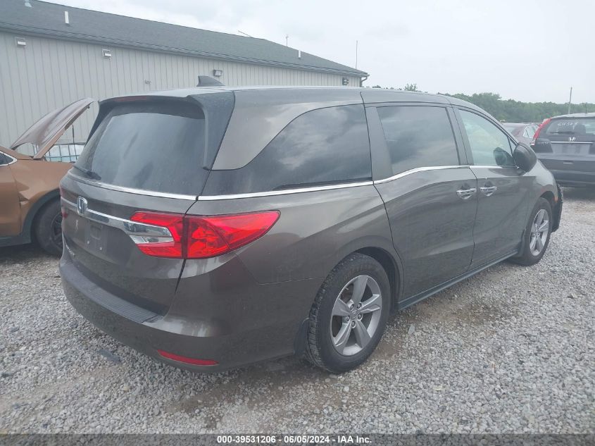 2019 Honda Odyssey Ex-L VIN: 5FNRL6H79KB119270 Lot: 39531206