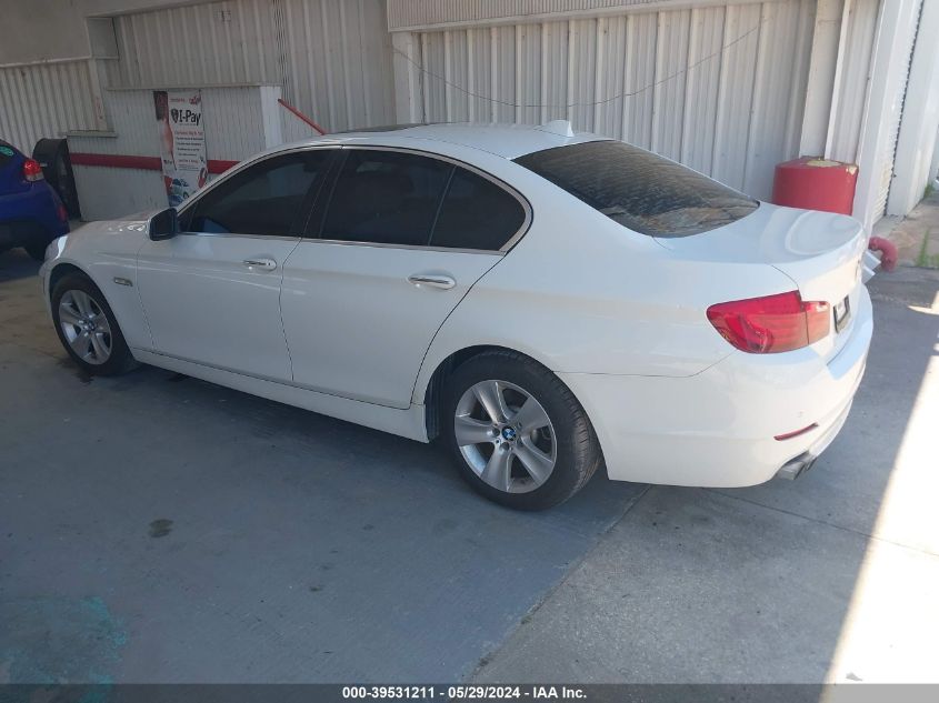 2013 BMW 528I VIN: WBAXG5C54DD232837 Lot: 39531211