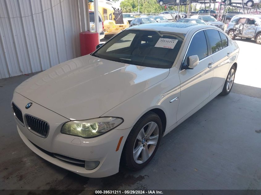 2013 BMW 528I VIN: WBAXG5C54DD232837 Lot: 39531211