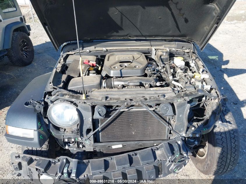 2021 Jeep Wrangler Unlimited 80Th Anniversary 4X4 VIN: 1C4HJXDN0MW549621 Lot: 39531218