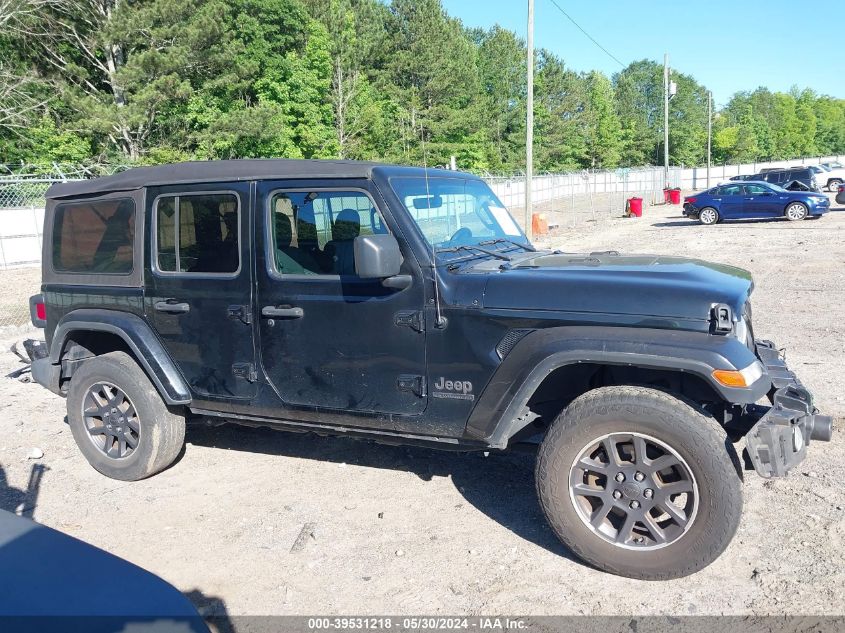 2021 Jeep Wrangler Unlimited 80Th Anniversary 4X4 VIN: 1C4HJXDN0MW549621 Lot: 39531218