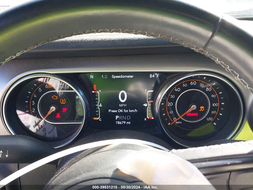 2021 Jeep Wrangler Unlimited 80Th Anniversary 4X4 VIN: 1C4HJXDN0MW549621 Lot: 39531218