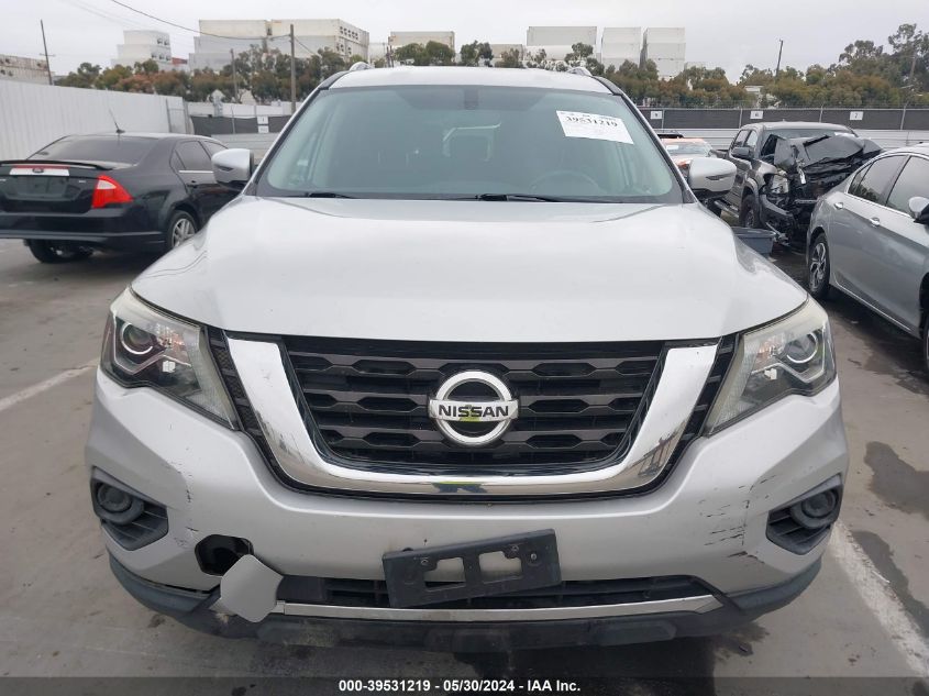 2017 Nissan Pathfinder S/Sv/Sl/Platinum VIN: 5N1DR2MN6HC911920 Lot: 39531219