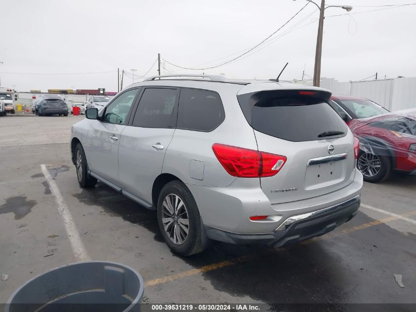 2017 Nissan Pathfinder S/Sv/Sl/Platinum VIN: 5N1DR2MN6HC911920 Lot: 39531219