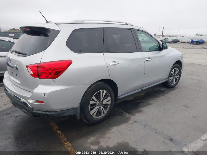 2017 Nissan Pathfinder S/Sv/Sl/Platinum VIN: 5N1DR2MN6HC911920 Lot: 39531219