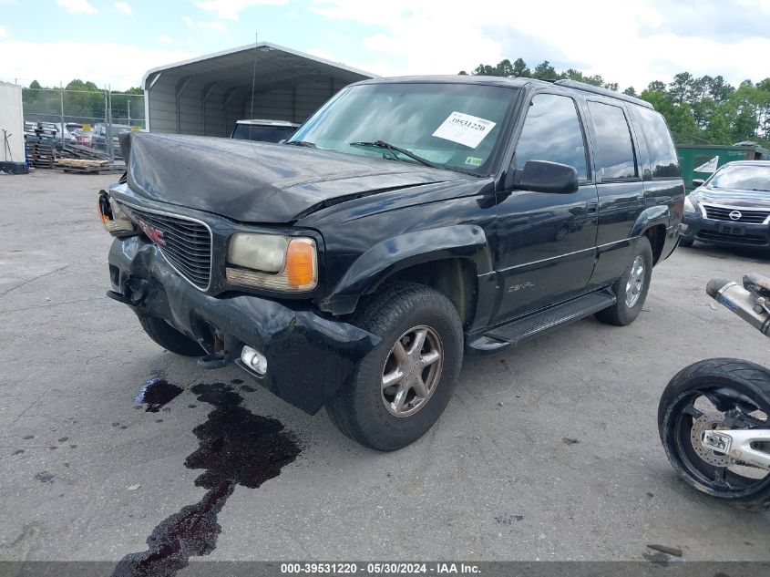 1999 GMC Yukon Denali VIN: 1GKEK13R2XR919024 Lot: 39531220