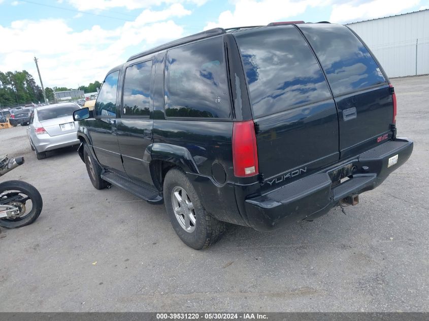 1999 GMC Yukon Denali VIN: 1GKEK13R2XR919024 Lot: 39531220