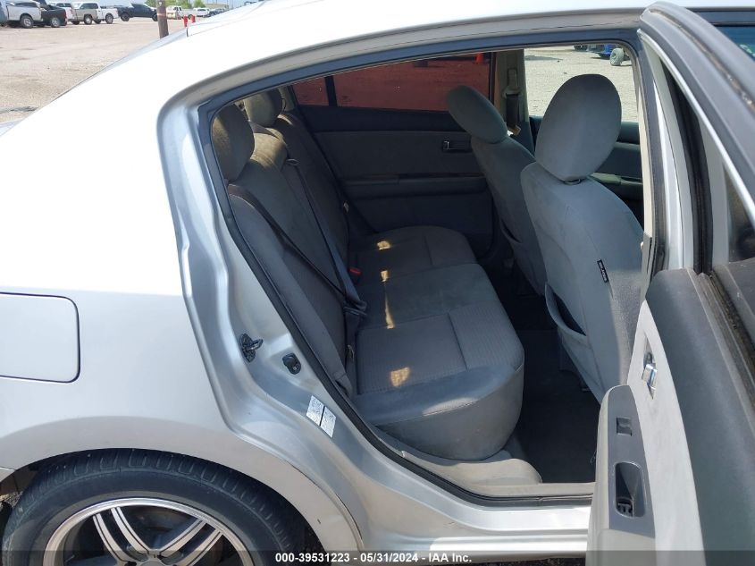 2008 Nissan Sentra 2.0S VIN: 3N1AB61E08L730584 Lot: 39531223