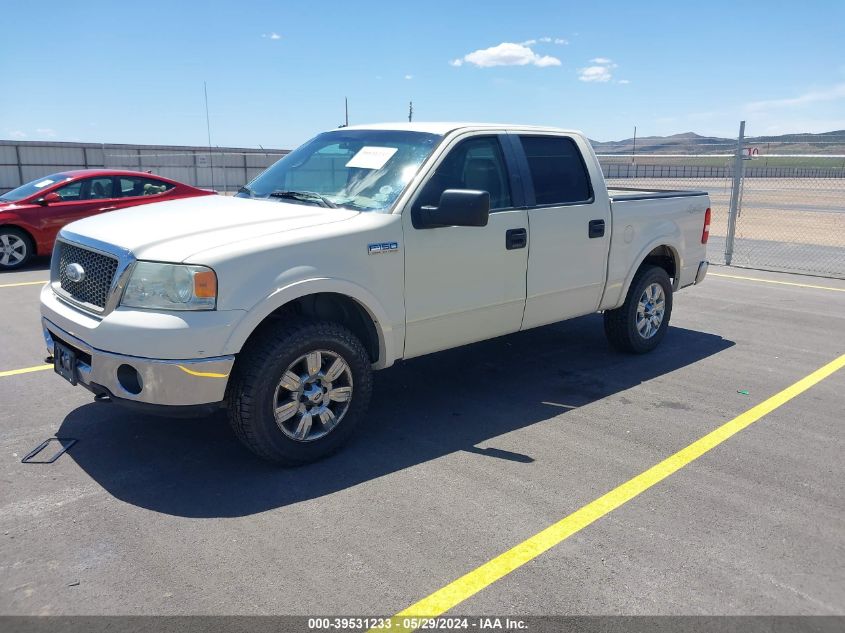 2007 Ford F-150 Fx4/Lariat/Xlt VIN: 1FTPW14V47FA70021 Lot: 39531233