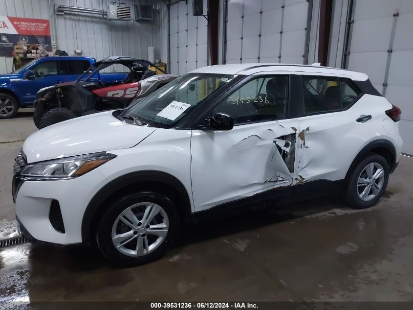 2023 Nissan Kicks S Xtronic Cvt VIN: 3N1CP5BV4PL488478 Lot: 39531236