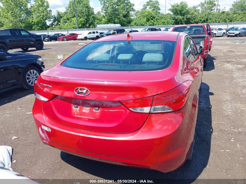 2013 Hyundai Elantra Gls VIN: KMHDH4AE9DU936365 Lot: 39531241