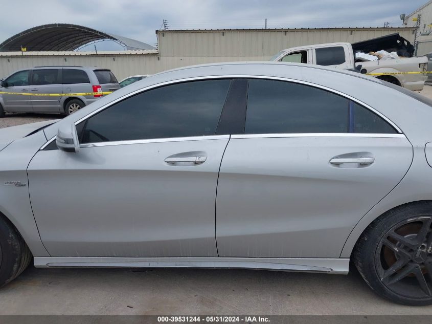 2015 Mercedes-Benz Cla 45 Amg 4Matic VIN: WDDSJ5CB2FN195410 Lot: 39531244