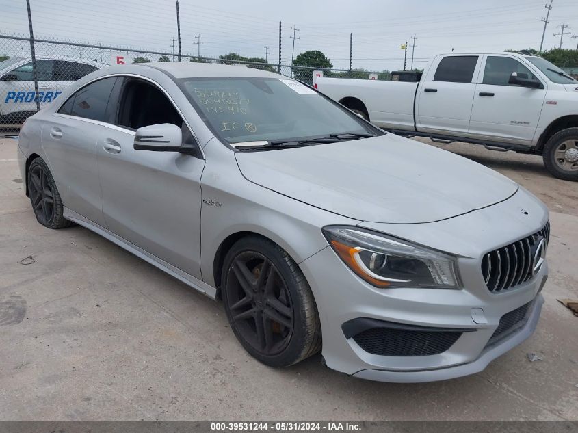 2015 Mercedes-Benz Cla 45 Amg 4Matic VIN: WDDSJ5CB2FN195410 Lot: 39531244