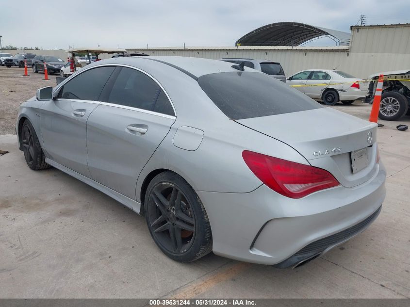 2015 Mercedes-Benz Cla 45 Amg 4Matic VIN: WDDSJ5CB2FN195410 Lot: 39531244