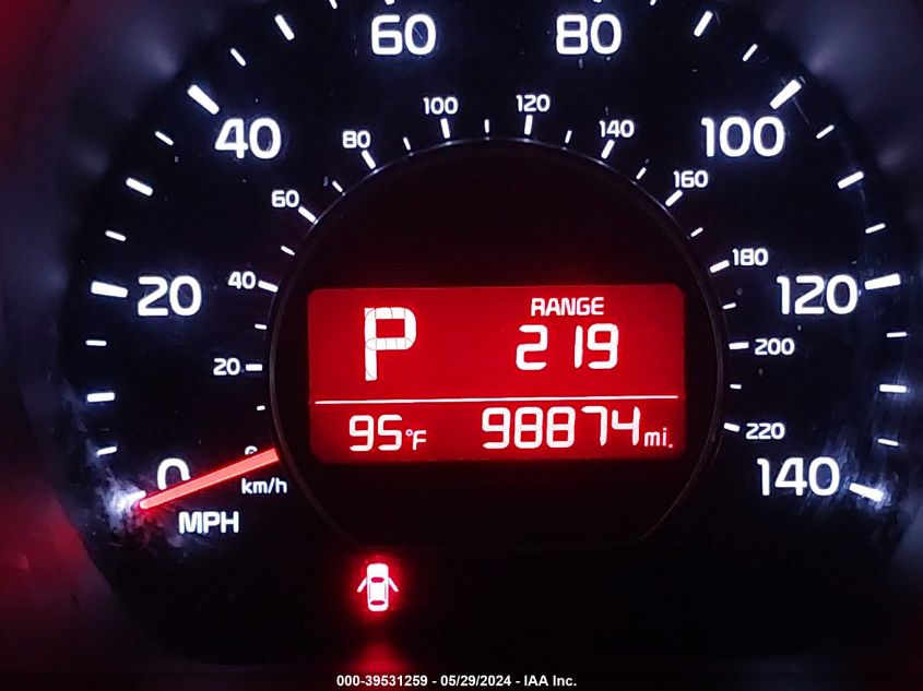 2016 Kia Soul + VIN: KNDJP3A59G7819103 Lot: 39531259