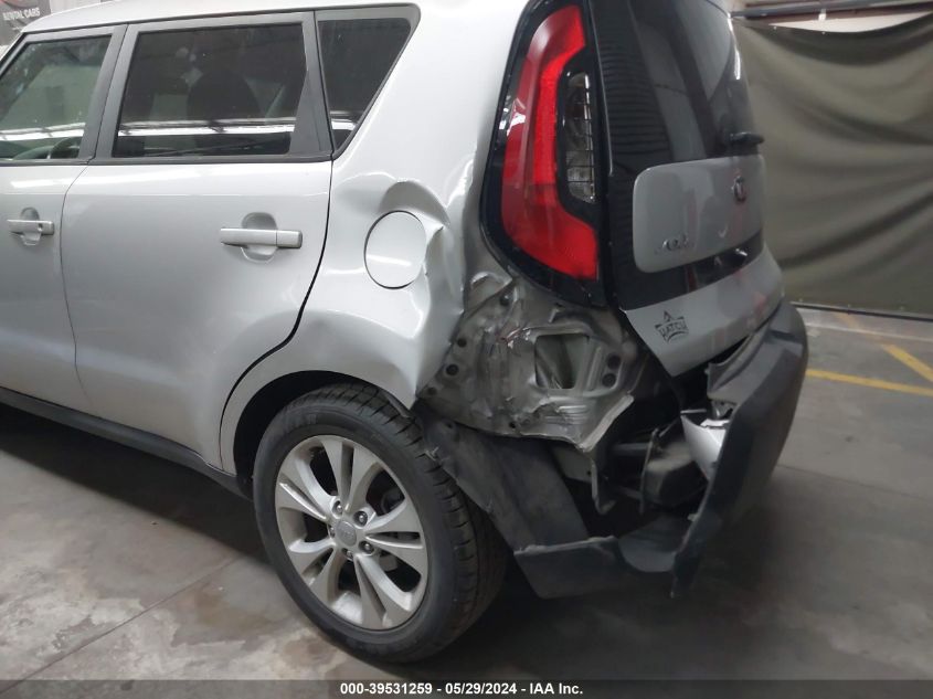 2016 Kia Soul + VIN: KNDJP3A59G7819103 Lot: 39531259