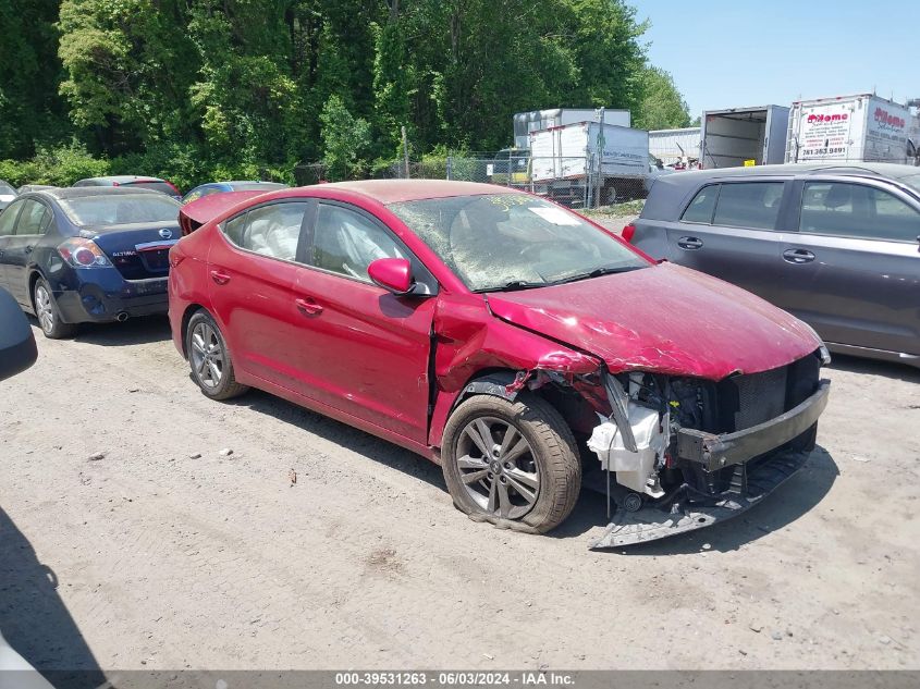 KMHD84LF4HU069369 2017 Hyundai Elantra Se