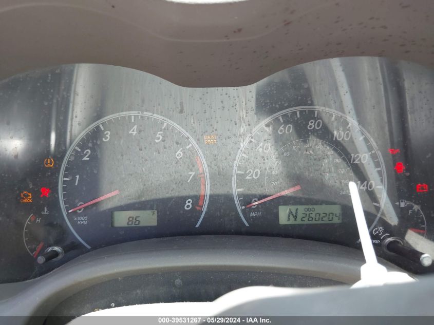 2010 Toyota Corolla Le VIN: 2T1BU4EEXAC509559 Lot: 39531267