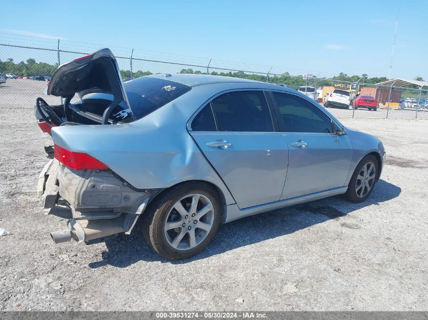 2005 Acura Tsx VIN: JH4CL96835C009284 Lot: 39531274