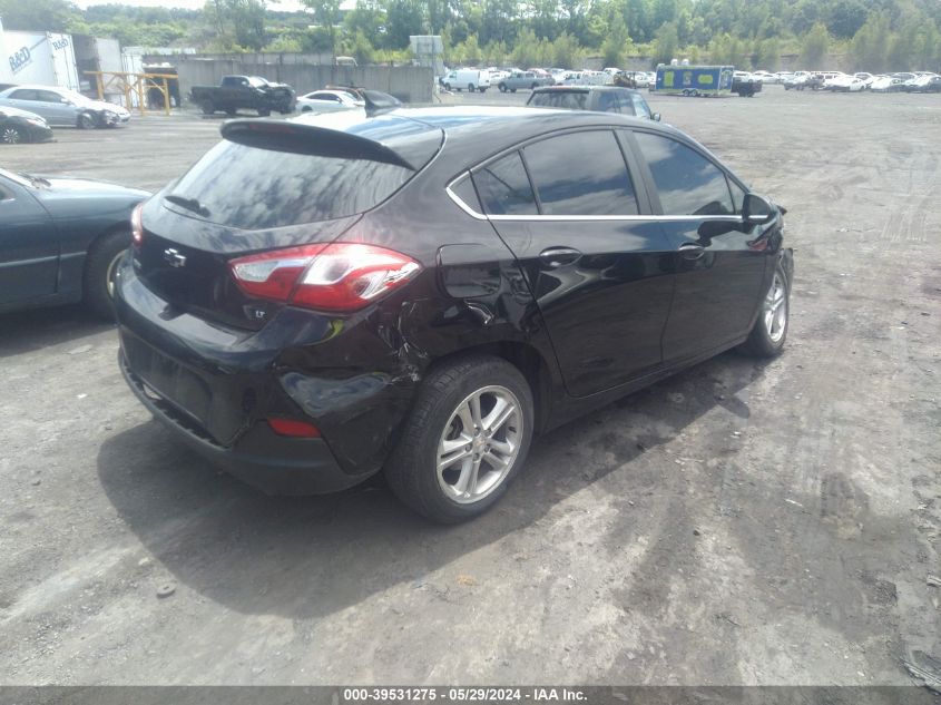 2018 Chevrolet Cruze Lt Auto VIN: 3G1BE6SM9JS524795 Lot: 39531275