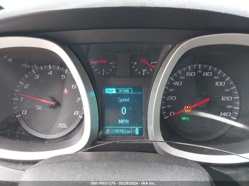 2016 Chevrolet Equinox Lt VIN: 2GNALCEK8G1119718 Lot: 39531276