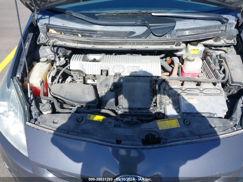 2010 Toyota Prius Iii VIN: JTDKN3DU8A5127737 Lot: 39531293