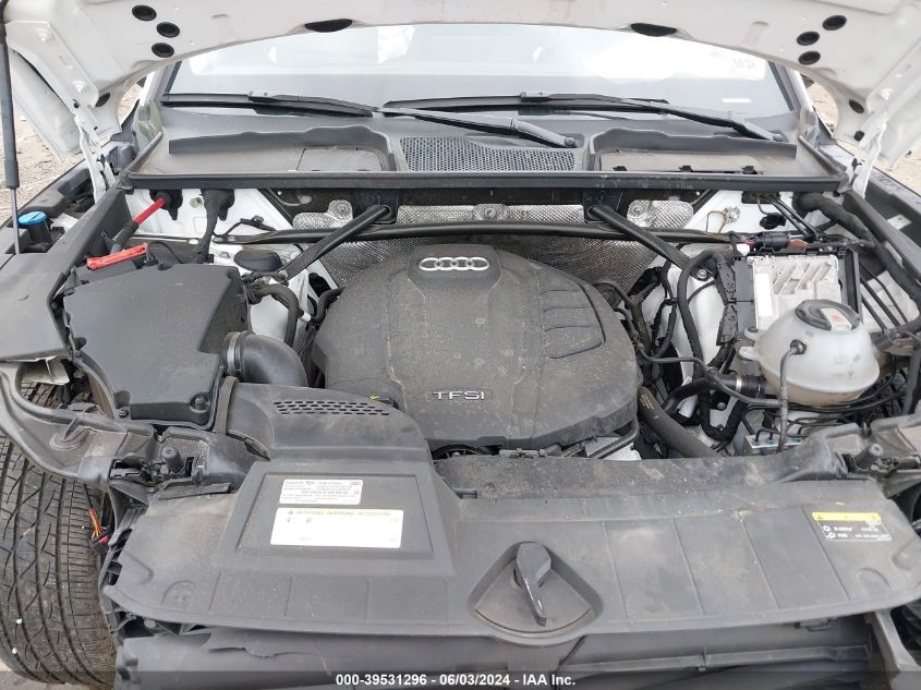 2019 Audi Q5 45 Premium VIN: WA1BNAFY3K2105050 Lot: 39531296