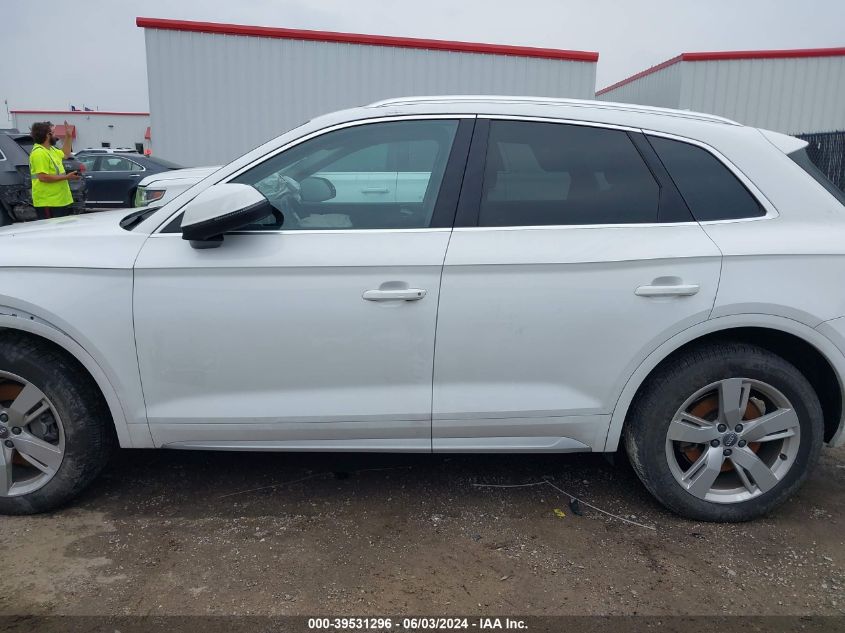 2019 Audi Q5 45 Premium VIN: WA1BNAFY3K2105050 Lot: 39531296