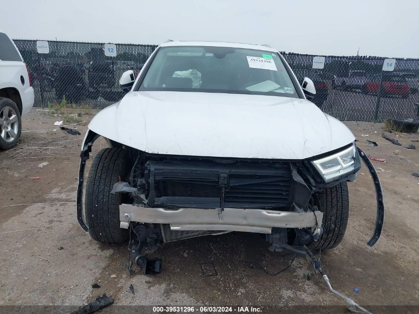 2019 Audi Q5 45 Premium VIN: WA1BNAFY3K2105050 Lot: 39531296