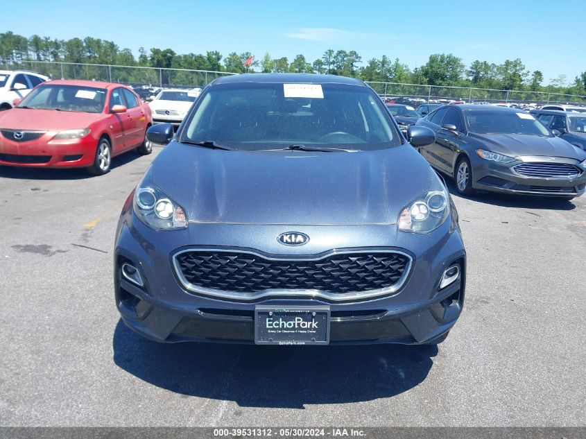 2020 Kia Sportage Lx VIN: KNDPMCAC4L7726226 Lot: 39531312