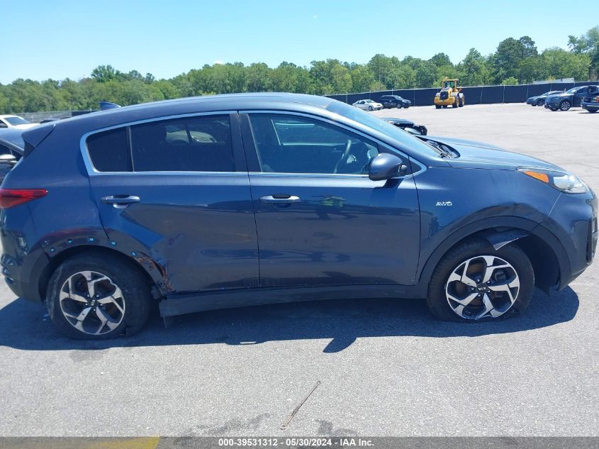 2020 Kia Sportage Lx VIN: KNDPMCAC4L7726226 Lot: 39531312