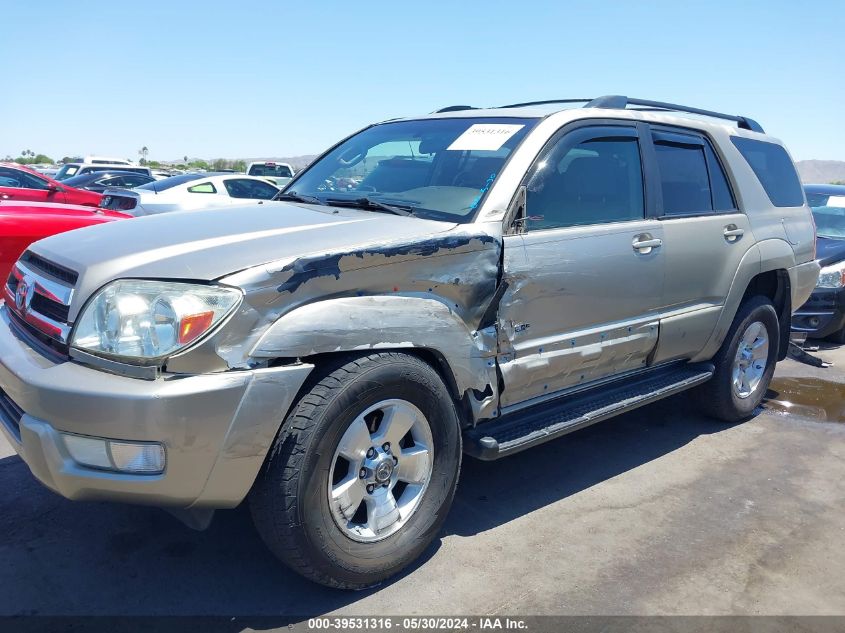 2005 Toyota 4Runner Sr5 V6 VIN: JTEZU14R258025481 Lot: 39531316