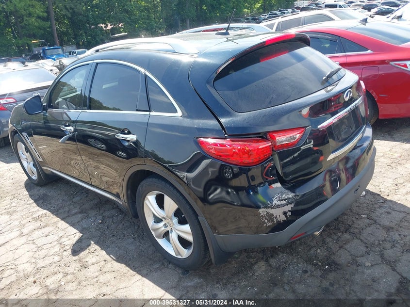 2010 Infiniti Fx35 VIN: JN8AS1MUXAM802961 Lot: 39531327
