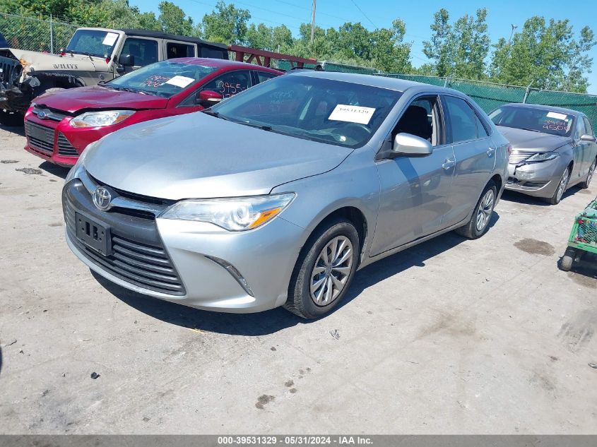 2016 Toyota Camry Le VIN: 4T1BF1FK2GU518695 Lot: 39531329