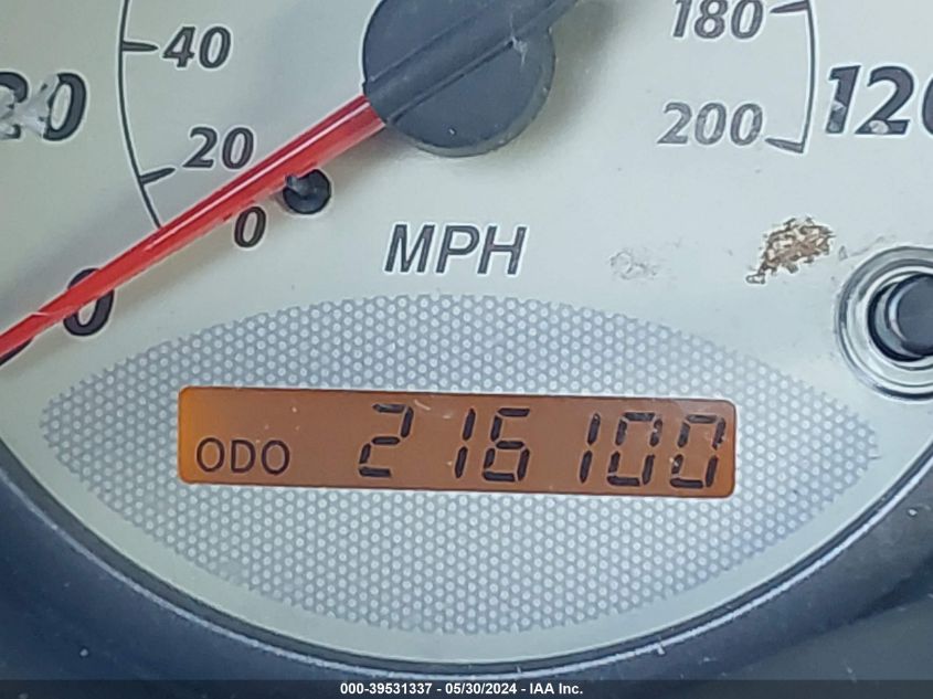 2003 Toyota Rav4 VIN: JTEHH20VX36095411 Lot: 39531337