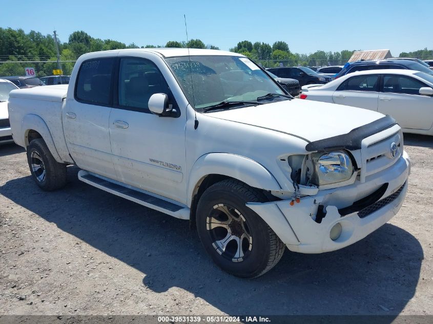 2006 Toyota Tundra Limited V8 VIN: 5TBDT48166S504290 Lot: 39531339