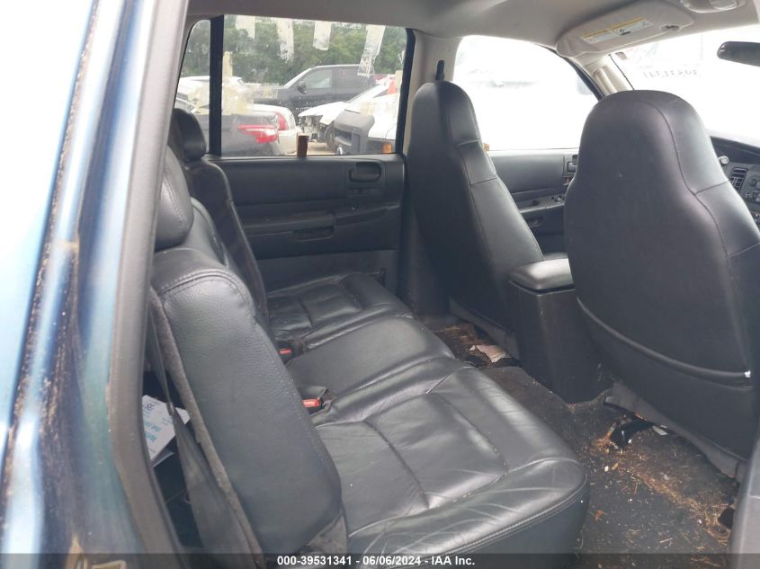 2002 Dodge Durango Slt VIN: 1B4HR48N72F132024 Lot: 39531341
