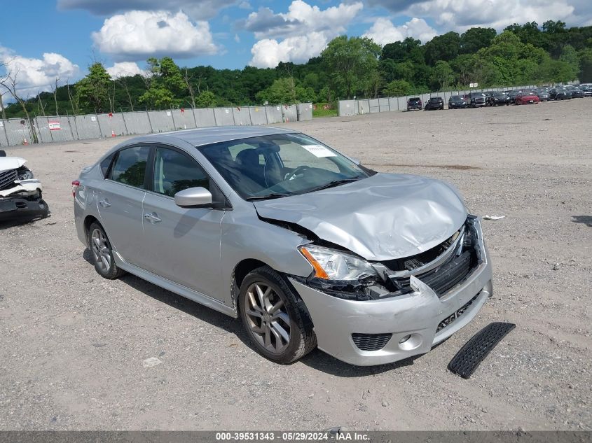 2014 Nissan Sentra Sr VIN: 3N1AB7AP7EY325201 Lot: 39531343