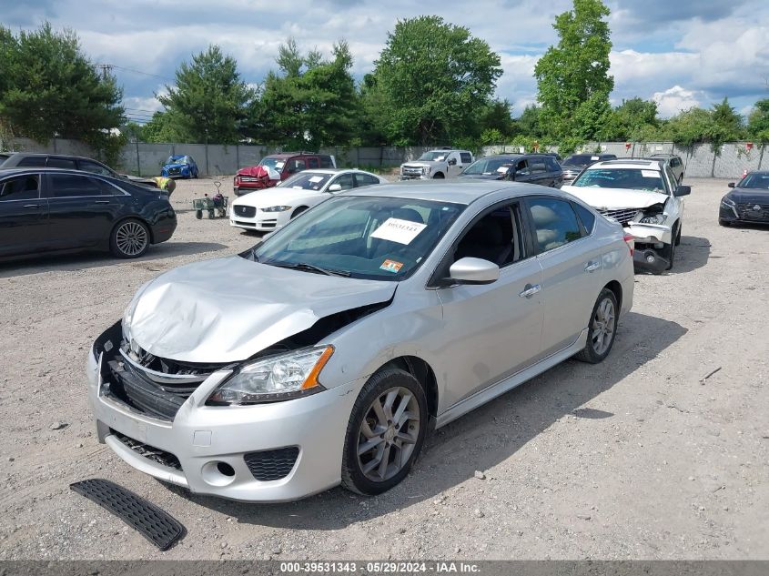 2014 Nissan Sentra Sr VIN: 3N1AB7AP7EY325201 Lot: 39531343